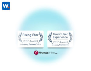 Awarded Blog 1Wakeupsales Wins Great User Experience & Rising Star Awards on FinancesOnline