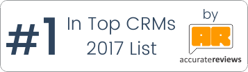 1 in top CRMs 2017 List4 Important Reasons Startups must use a CRM: Wakeupsales!